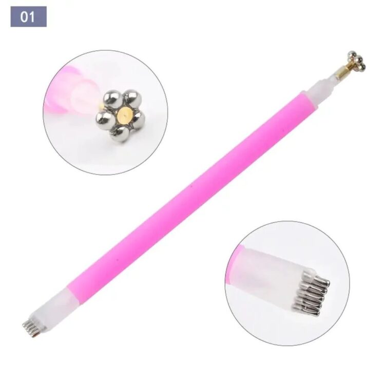 مگنت گل برجسته